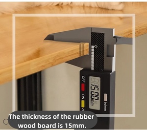 Villa pour chat moderne en bois massif et métal, grande <span class=keywords><strong>cage</strong></span> de luxe d'intérieur avec nid panoramique rond, maison pour animaux toutes saisons - Product Image 5