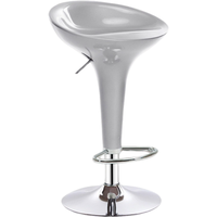 Tabouret de bar moderne, siège haut réglable, chaise de dossier, tabouret haut de magasin mobile, chaise de bar de comptoir de réception