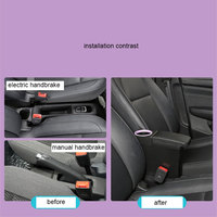 Support de rangement pour accoudoir de voiture avec porte-gobelet et port USB amélioré pour Leap Motor T03 2021 2022 2023 2024 2025 2026 - Modification automobile