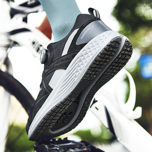 Fabrication de chaussures de cyclisme personnalisées <span class=keywords><strong>pour</strong></span> hommes et femmes, faible MOQ, chaussures de <span class=keywords><strong>VTT</strong></span> légères à clips, fournisseur de chaussures de conception OEM ODM - Product Image 2