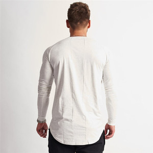 Aderente Stretch <span class=keywords><strong>Uomo</strong></span> Vestiti Caldi di Inverno a Fondo Tondo T Shirt - Product Image 3