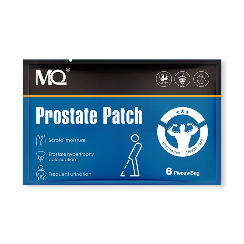 Bête vendre MQ mâle prostate patch 6 pièces/sac haute efficacité hommes à base de plantes prostate santé traitement patchs produit