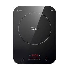 Placa de Inducción Midea de un Solo Quemador, 2200W, Panel de Vidrio Microcristalino Negro, Estufa Eléctrica Doméstica - Product Image 1