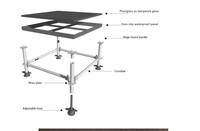 Aleación de Aluminio con Diseño Modular, Instalación Rápida y Dimensiones Personalizables para Conciertos, Exposiciones y Eventos
