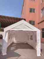 Tente pliante instantanée en toile imperméable avec cadre en acier et aluminium durable pour événements en plein air, mobilier d'extérieur