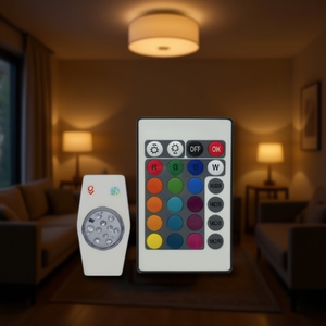 ไฟ LED RGB รุ่น W23-95 พร้อมรีโมทคอนโทรล เปลี่ยนสีได้ สำหรับใช้ภายในอาคาร - Product Image 2