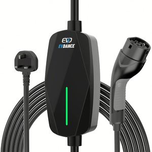 สถานีชาร์จรถยนต์ไฟฟ้า32A 7.68KW EV 240V สายชาร์จ25ft พร้อม NEMA14-50สำหรับยานพาหนะไฟฟ้าและไฮบริด - Product Image 1