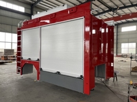 Haute qualité personnalisé en alliage d'aluminium véhicule camion de pompiers volets roulants nouvel état 4x2 roue motrice essence-citerne