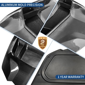 Para <span class=keywords><strong>Chevrolet</strong></span> Corvette <span class=keywords><strong>C8</strong></span> Z06 2020-2025, actualización a capó delantero de motor estilo ZR1 - Product Image 5