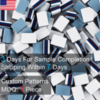 Set Mahjong Akrilik Mewah Modern Amerika 160pcs Ubin Mahjong Motif Laut Tahan Air Awet untuk Dewasa
