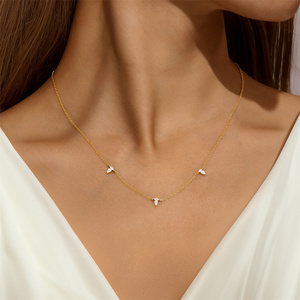 Collar Elegante con Colgante de Ópalo Luna 925, Zirconia Irregular de Alta Calidad - Product Image 6