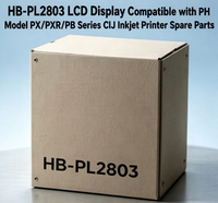 Écran LCD HB-PL2803 compatible avec les imprimantes à jet d'encre CIJ de la série PH modèle PX/PXR/PB, pièces détachées