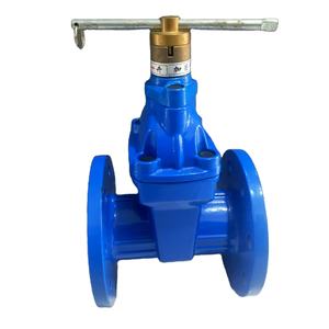 德通德国标准CXZ45X-10/16Q磁力锁手动软密封闸阀防盗加密设计水DN50-DN600 - Product Image 1