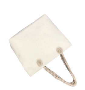 Cotton tote <b>bag</b> custom printed with your own logo for ordinary women, reusable and <b>foldable</b> shopping - Product Image 4