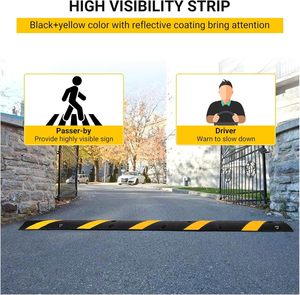 Dossi <span class=keywords><strong>in</strong></span> <span class=keywords><strong>gomma</strong></span> per carichi pesanti da 25.000 libbre di capacità modulari per traffico - Product Image 4