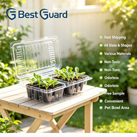 Bandejas de Plástico Termoformadas Personalizadas para Microgreens, Contenedores de Cultivo de Plantas, Embalaje de PET y PP
