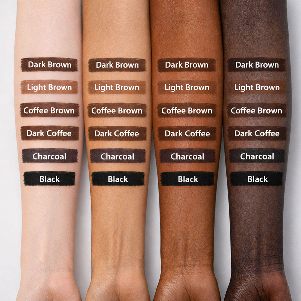 สีน้ำตาลเข้ม