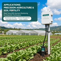 Capteur NPK pour sol agricole RS485 Modbus-RTU, transmetteur de nutriments du sol IP68