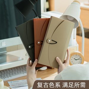 <b>Plastic</b> Bankbook Organizer 13 Compartment Waterproof File <b>Folder</b> Certificate Storage Bag - Product Image 2