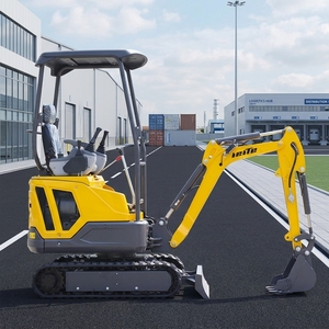 Mini-excavatrice 5 CE de 1,6 tonne, petite machine de terrassement, pelle hydraulique avec moteur pour le marché européen - Product Image 3