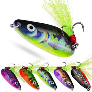 Esca Metallica di Alta Qualità 11g 4.5cm per Pesci d'Acqua Salata <span class=keywords><strong>e</strong></span> Persici, per <span class=keywords><strong>Pesca</strong></span> in Mare <span class=keywords><strong>e</strong></span> Fiumi, Esca Spinner VIB - Product Image 1