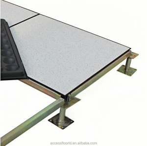 Lingding Hot Sale Anti-Statische Stalen Verhoogde Toegang Vloer Pvc Hpl Tegels Voor Datacenters Ziekenhuis Workshops Serverruimte - Product Image 1