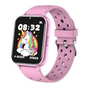 Montre connectée pour enfants CA19, étanche IP68, écran IPS, caméra Bluetooth, boîtier en alliage ABS, cadran de dessin animé, prête à être expédiée pour les garçons et les filles - Product Image 1