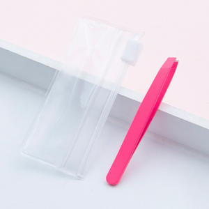 <span class=keywords><strong>Pinzas</strong></span> puntiagudas inclinadas de acero inoxidable, <span class=keywords><strong>Guru</strong></span> maquinilla de afeitar, juego de <span class=keywords><strong>pinzas</strong></span> para cejas y pestañas para cejas - Product Image 5