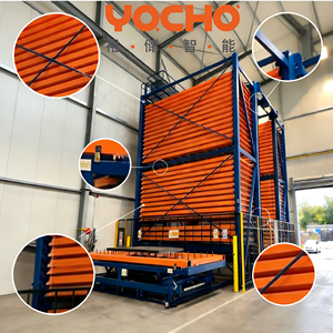 Otomatik Bir-Tarafından-İkiye Yükleme Manipülatörüyle Donatılmış Akıllı 5 Katmanlı Dayanıklı Karbon Çelik Otomatik Depo Sistemi - Product Image 3