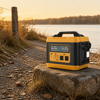 Station d'alimentation portable LiFePO4 à onde sinusoïdale pure 2880Wh 6000W avec MPPT pour recharge solaire, voiture, maison, camping extérieur et alimentation de secours d'urgence