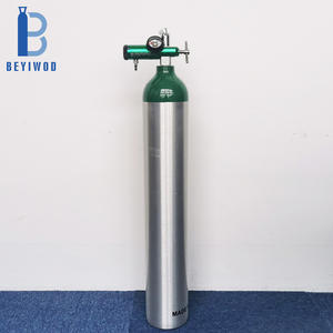 Kleine Draagbare 0.75L Vloeibare Co2 Gas Tank Medische Aluminium Zuurstof Cilinder - Product Image 3
