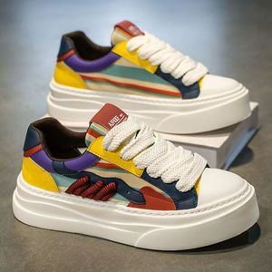 Zapatillas de Diseño Exclusivo con Combinación de Colores, Estilo Universitario, Zapatillas Deportivas Juveniles, Zapatos de Moda de Celebridades de Internet - Product Image 3