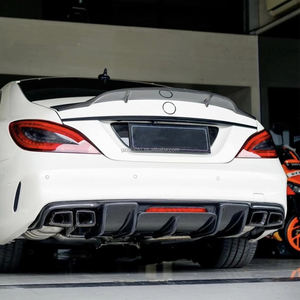 9 y0.2 auto Segmental FD stile segmentato paraurti anteriore Splitter per Porsche Cayenne Suv coupé diffusore labbro anteriore - Product Image 4