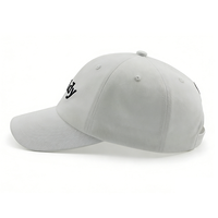 Gorra de Béisbol Personalizada de Fábrica con Imagen Bordada a Mano, Gorra de 6 Paneles Estilo Dad Hat, Visera de Perfil Bajo, Clásica, Formal y Deportiva