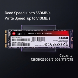 Taimi 1TB M.2 SATA 3.0 SSD 2280 NGFF Internal Solid State Drive Garansi 3 Tahun Laptop/Desktop PC - Product Image 6