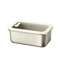 Boîte à lunch bento en titane pur, écologique, portable, anti-fuite, pour enfants et adultes, avec date, conteneur de stockage alimentaire pour enfant