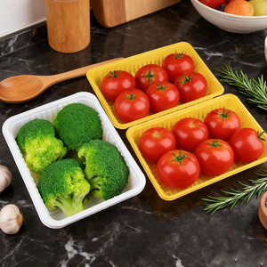 Barquette jetable en PP pour viande fraîche, qualité alimentaire, pour supermarché, emballage scellé pour bœuf et volaille surgelés, taille personnalisée - Product Image 5