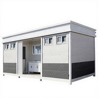 Toilettes publiques de luxe écologiques en plastique pour zones touristiques, toilettes sèches rurales, salle de bain intégrée pour la rénovation d'usine, Jiaxin
