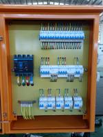 Boîtier de distribution électrique industriel ZhongYong avec 8 prises, extérieur métallique IP65, interrupteur principal 100A, boîte de prises australienne