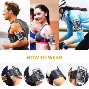 Universal Sport Armband Phone <b>Case</b> 6.8 Inch Waterproof Outdoor Running Mobile Phone Bag Arm <b>Strap</b> Fitness Wholesale Wrist Bag - Product Image 2