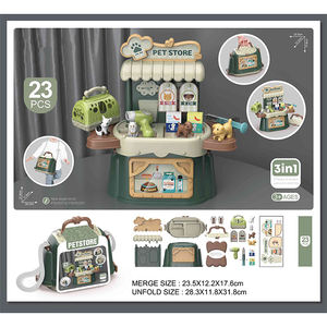 Jouets de jeu de rôle <span class=keywords><strong>pour</strong></span> enfants vendeur chaud enfants jouer maison chat et <span class=keywords><strong>chien</strong></span> boutique supermarché prendre soin de faire semblant ensemble de jouets <span class=keywords><strong>pour</strong></span> animaux de compagnie - Product Image 6