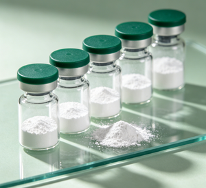 Flacons en verre à bouchon rabattable bicolore |   Bouteilles de soins de la peau en poudre lyophilisée, emballages de beauté multi-usages, vente en gros - Product Image 1
