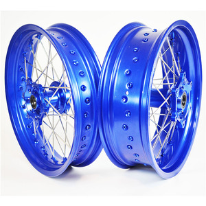 17 pulgadas YZ250 2021 T7075 Aluminio Supermoto juegos de ruedas para <span class=keywords><strong>Yamaha</strong></span> - Product Image 1