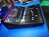 MQ-18 Mansender Console de Mixage Audio Numérique Professionnelle 18 Canaux avec Groupes DCA, Télécommande DJ, Enregistrement USB et Mixage MTRX