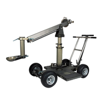 Base de dolly NSH, rail de dolly, glissière de dolly, rails de dolly quadruples avec roues pneumatiques, portables, flexibles, universels pour caméras