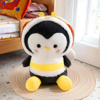 Peluches pingouins super mignonnes au toucher doux, jouets en peluche avec effet apaisant, inspirés des vrais bébés pingouins