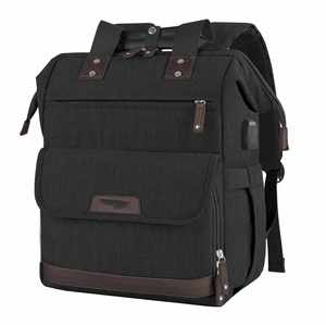 Custom Logo Polyester Laptop Rucksack with Ample Storage Perfect As a <b>Computer</b> <b>Bag</b> for Commuting and Trips - Product Image 3