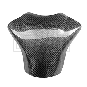 fit for Yamaha YZF-R1 2004-2006 2005 Motorcycle Fuel Tank Cap Real Carbon Fiber Protective Cover YZF R1 04 05 06