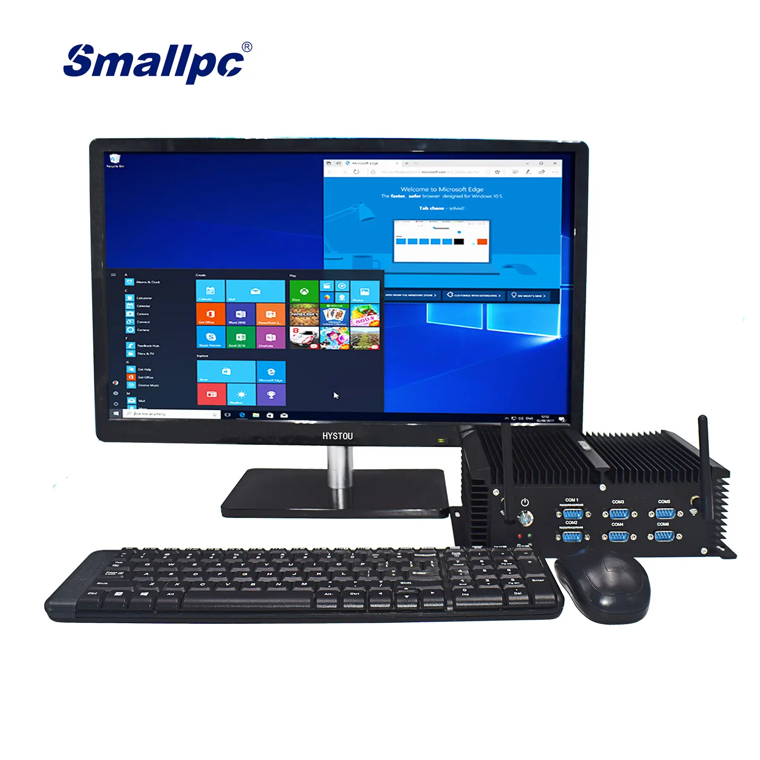 Smallpc harga pabrik Mini Itx Gaming Desktop PC i7 16GB 32GB Ram 1tb SSD komputer Mini