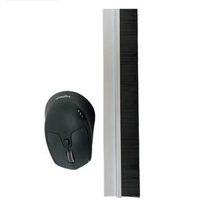 Karet Segel Pintu Jendela Kelas Industri, Strip Penutup Celah Bawah, Dapat Disesuaikan, OEM, Bulu Nilon, Braket Paduan Aluminium, Harga Murah - Product Image 4